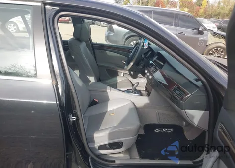 2009 BMW 528I xDrive из США, поврежденный, VIN WBANV13569C156122